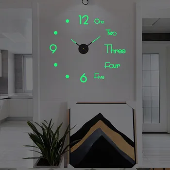Творчески прости светещи цифров часовник 