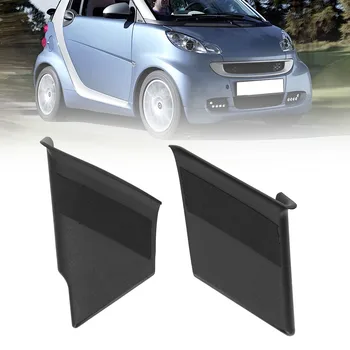 2 бр. кутия за съхранение на страничните врати на колата, подлакътник, контейнер за телефон, замяна за Smart Fortwo W451 2009-2015 LHD