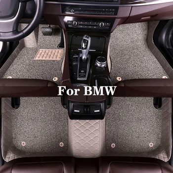 Висококачествен Индивидуален Двуслойни Подвижна Авто Мат С Ромбовидным Модел За BMW 7 Series E38 E65 E66 F01 F04 F02 G11 G12