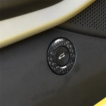 Етикети от въглеродни влакна, панел, за да преминете на багажника за моделите на Chevrolet Camaro с 8-инчов сензорен екран 2016-2018 Автомобилни аксесоари