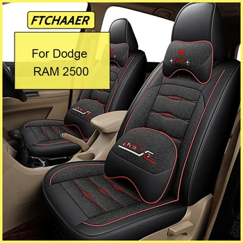 Калъф за авто седалка FTCHAAER за Dodge Ram2500 Ram3500 Ram4000 Ram4500 Ram5500 Автоаксесоари за интериора (1 седалка)