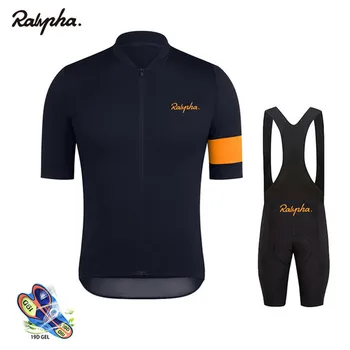 Летен комплект от Джърси за колоезденето 2023 Rapha, дишащи спортни дрехи за велосипедни състезания, ropa ciclismo, мъжки дрехи за колоездене на МТВ с къс ръкав