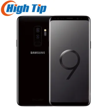 Отключени Оригиналния Samsung Galaxy S9 + S9 Plus с две SIM-карти, раздадени 4G Мобилен телефон 6,2 