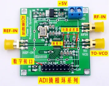 Модул етап-заключена честота ADF4106, Модул Целочисленного делител, Източник на сигнал С однокристальным микрокомпютър STC/платка за управление на ADI