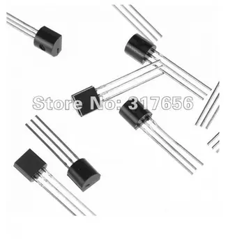 500 бр., 2N3904 TO-92 3 контакт NPN 0.2 A силикон триодный транзистор