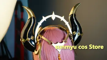 Genshin Impact Cosplay шапки Nilou от материал EVA Подпори Рога Nilou Шнола за коса-Аксесоари