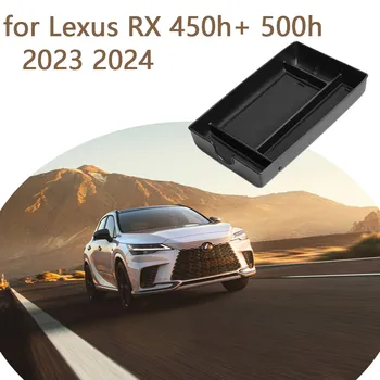 Кутия-Органайзер за Lexus RX 450 h + 500 h 350 350h Hybrid 2023 2024 Титуляр За Опаковане на Всички Всячины Централен Подлакътник на Тавата За Съхранение на Аксесоари