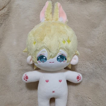 Аниме Игра ансамбъл Stars Tenshouin Eichi 15 см, сладки плюшени кукли с уши на животни, Дрехи за cosplay, подарък