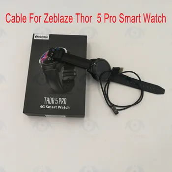 Кабел за умни часа ZEBLAZE THOR 5 Pro, телефонни часа, зарядно устройство, ред зареждане на смарт часовници, аксесоари за кабели Магнитен USB