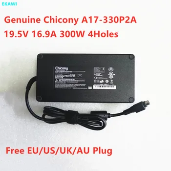 Оригинален адаптер Chicony A17-330P2A 19,5 В 16,9 А 330 W с 4 дупки A330A006P за зарядно устройство за лаптоп с мощност 330 W