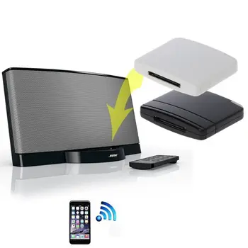 Висококачествен 30-пинов Bluetooth съвместим адаптер за Sounddock, замяна за iPod/телефон за Директна доставка