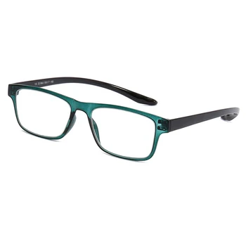 Дълги крака, квадратни очила за четене за жени и мъже, HD Удобни и модерни очила за предотвратяване на умората +1.0 1.5 2.0 2.5 3.0 3.5 N9