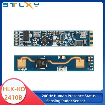 HLK-LD2410 5V Мини Високочувствителния Сензор за Състоянието на Човешкото Присъствие На 24 Ghz Радарный Модул Потребителска Чувствителност на DuPont
