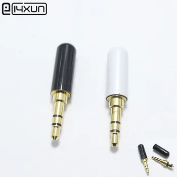 1бр 3.5 мм Аудио Мъжки 3.5мм 3 Щифта Позлатен Адаптер за слушалки за Стереогарнитуры САМ Слушалки или Използвани за ремонт на слушалки