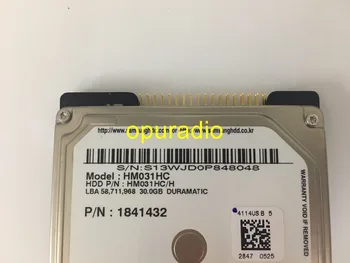 Оригинален Opuradi HDD 30 GB Твърд Диск HM031HC PN1932020 за Chrysler, Mercedes NTG4 кола DVD аудио