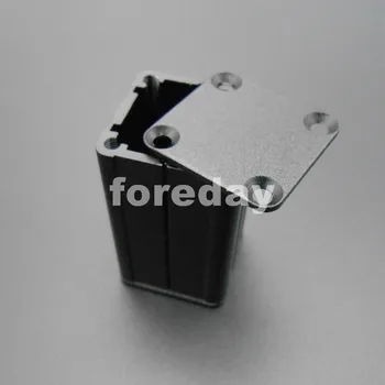 10 бр. мини Алуминиев черен малък корпус Алуминиева охлаждаща кутия за Компоненти Черен 40*25*25 мм 1.57X0.98X0.98in * FD153X10