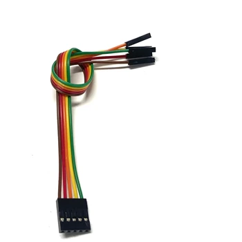 Цветен кабел от Dupont 2.0 до Dupont 2.54 дължина 1P 150 мм 2P3PP4P5P6P7P8P9P ~ 20
