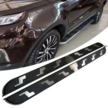2 елемента Крака на Страничните стъпала на педала на Nerf Bar е подходящ за Hyundai Кона 2018-2024