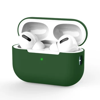Модерен течен силиконов калъф за безжични слушалки AirPods Pro 2 Bluetooth Защитен калъф