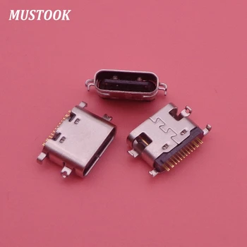 2 бр. за Umidigi s2 mini micro usb конектор 16-пинов type-C конектор за зареждане на резервни части за ремонт на 16p