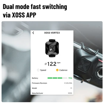 XOSS НОВ Вихър Сензор за Честотата на Въртене на Мотора измерване на Скоростта на ANT + и Bluetooth 4.0 За наблюдение на сърдечната честота, За Велокомпьютера Garmin Bryton Magene