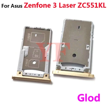 За Asus Zenfone 3 Laser Zoom Deluxe ZC551KL ZE553KL ZS550KL ZE552kl ZE520KL Адаптери за Sim-карти на Притежателя Тава за Замяна на Слота за карти