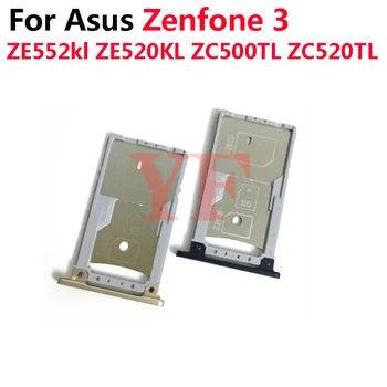 За Asus Zenfone 3 Laser Zoom Deluxe ZC551KL ZE553KL ZS550KL ZE552kl ZE520KL Адаптери за Sim-карти на Притежателя Тава за Замяна на Слота за карти