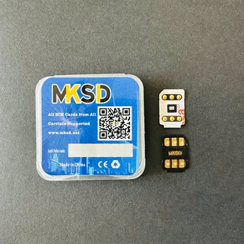 100 бр. MKSD ULTRA 5G v5.4 с лепилен стикер за отключване на sim-карта за iphone 6 7 8x11 12 13 14 всички оператори ios 16.x режим TMSI IMSI ICCID