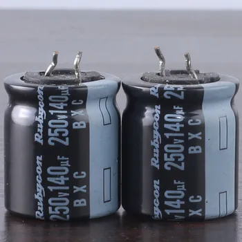 2 елемента RUBYCON BXC 140mfd 250V 140UF електролитни кондензатори с дълъг живот 105 ℃ 18x20 мм