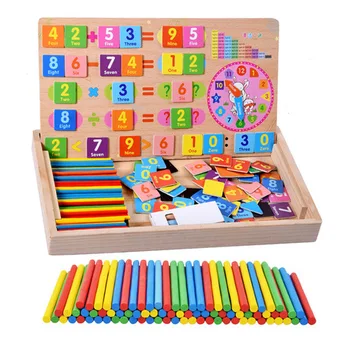 Математически играчки, уроци по математика, аритметика пръти, кутии, детски магнитни образователни играчки, детски математически играчки