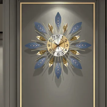 Стенни Часовници за всекидневна, кварцов Луксозни стенни Часовници, Елегантен Подарък За Дома, през Цялата Модерен Уникален Модерен Декор за стени Reloj Pared